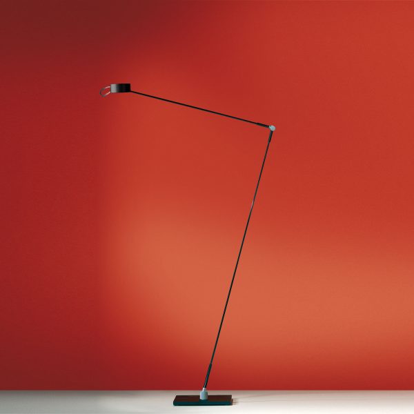 Absolut LED Lese- und Stehleuchte schwarz matt Absolut LED Lese- und Stehleuchte schwarz matt