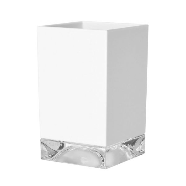 Accessori bagno Zahnputzbecher weiß Accessori bagno Zahnputzbecher weiß