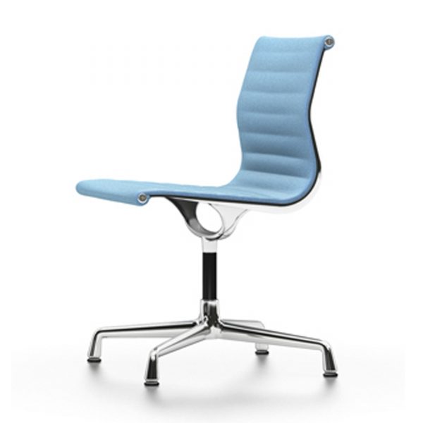 Aluminium Group EA 101 Stuhl Filzgleiter blau-elfenbein Aluminium Group EA 101 Stuhl Filzgleiter blau-elfenbein
