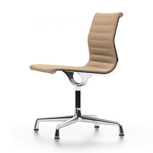 Aluminium Group EA 101 Stuhl Kunststoffgleiter cognac-elfenbein Aluminium Group EA 101 Stuhl Kunststoffgleiter cognac-elfenbein
