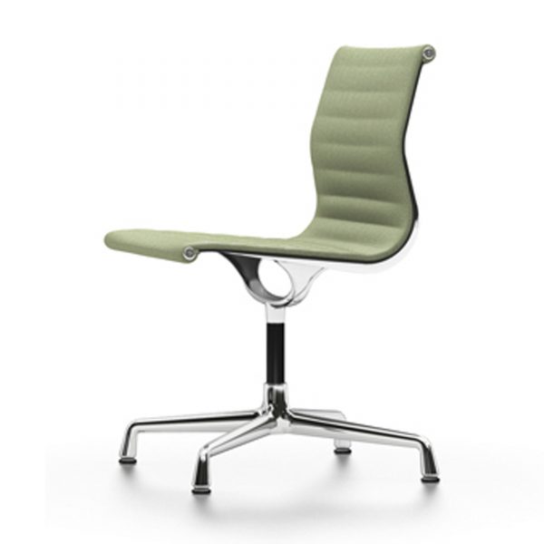 Aluminium Group EA 101 Stuhl Kunststoffgleiter elfenbein-forest Aluminium Group EA 101 Stuhl Kunststoffgleiter elfenbein-forest
