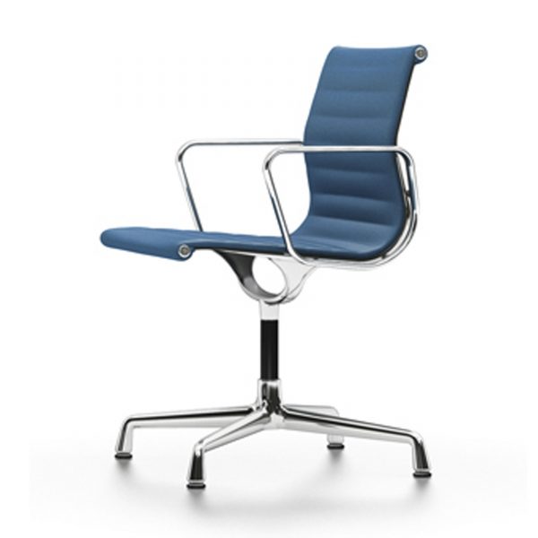 Aluminium Group EA 104 Stuhl Filzgleiter blau-moorbraun Aluminium Group EA 104 Stuhl Filzgleiter blau-moorbraun