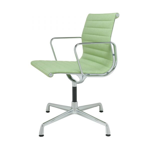 Aluminium Group EA 104 Stuhl Filzgleiter elfenbein-forest Aluminium Group EA 104 Stuhl Filzgleiter elfenbein-forest