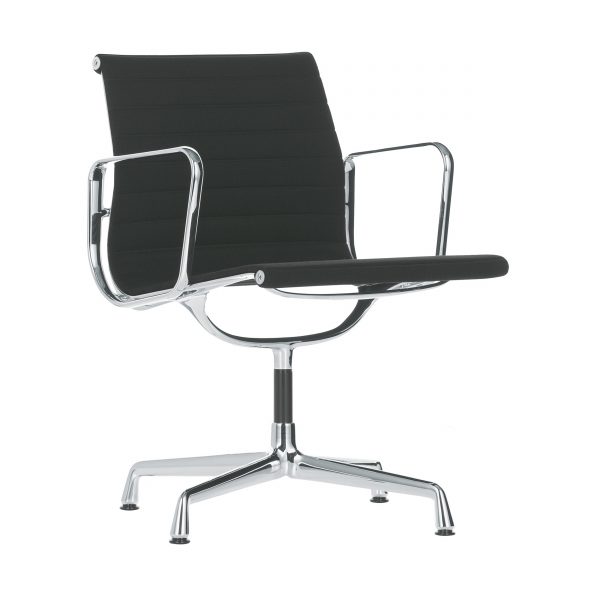Aluminium Group EA 108 Stoff Stuhl mit Kunststoffgleitern Aluminium Group EA 108 Stoff Stuhl mit Kunststoffgleitern