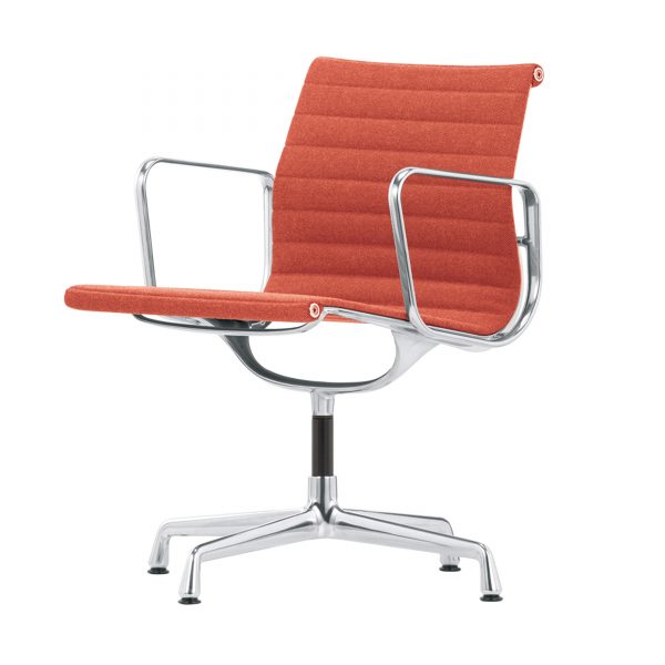 Aluminium Group EA 108 Stoff Stuhl mit Kunststoffgleitern Aluminium Group EA 108 Stoff Stuhl mit Kunststoffgleitern