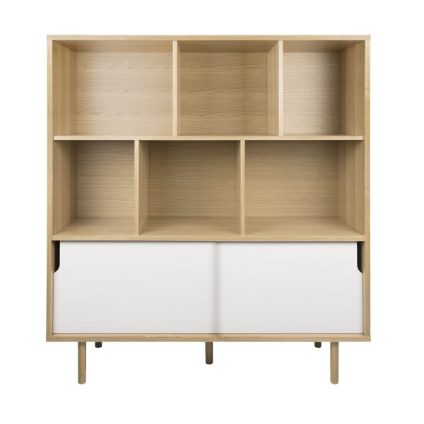 Alvito Highboard weiß/weiß Alvito Highboard weiß/weiß