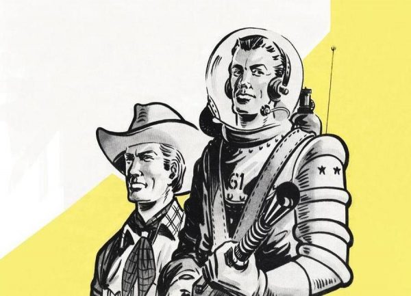 Astronauts and Cowboys Leinwandbild Astronauts and Cowboys Leinwandbild
