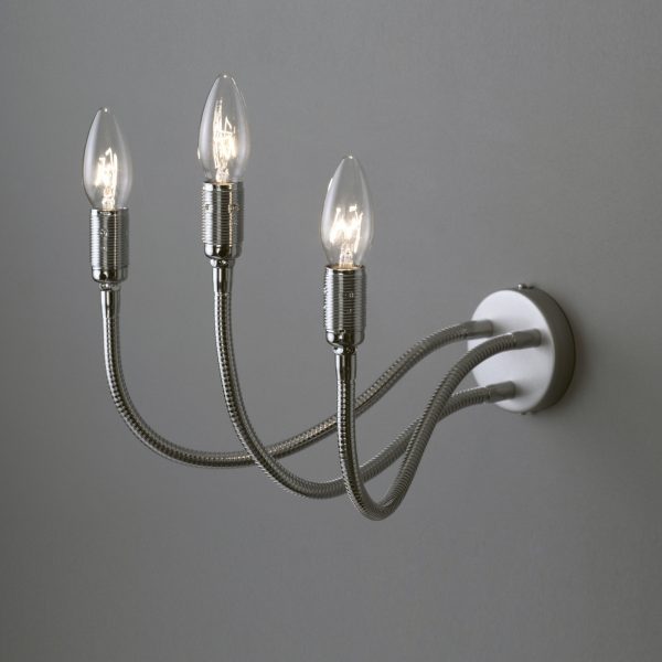 Ärmel Wandleuchte 3-armig o. Reflektor Ärmel Wandleuchte 3-armig o. Reflektor