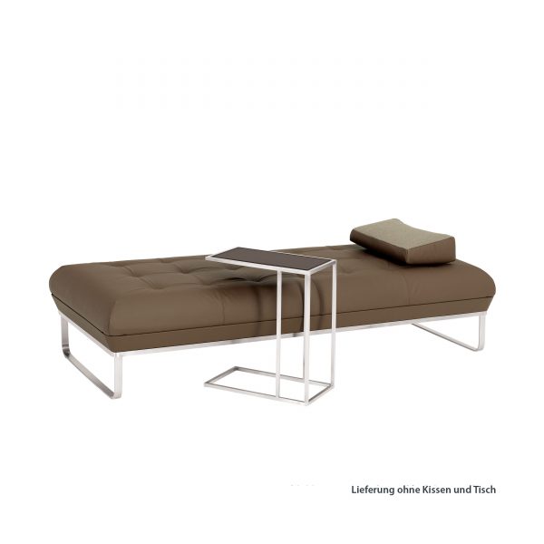 BED for LIVING Daybed Leder braun BED for LIVING Daybed Leder braun