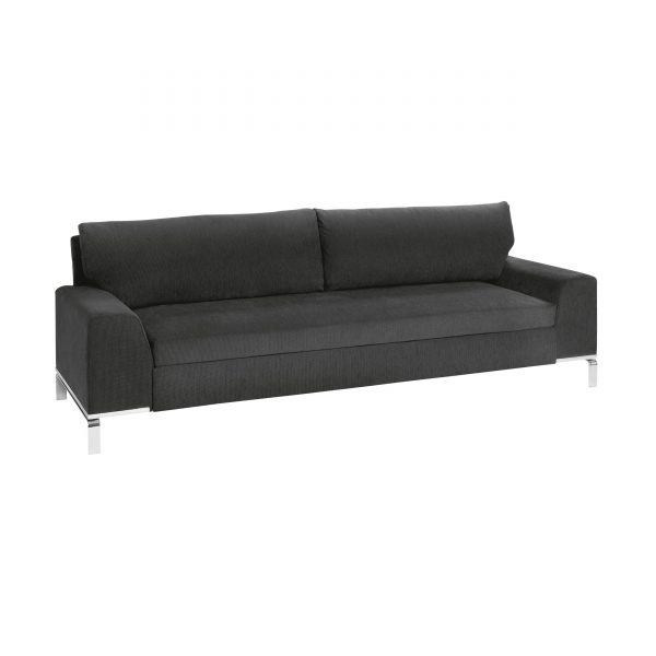 BED for LIVING Divan 3-Sitzer Schlafsofa anthrazit BED for LIVING Divan 3-Sitzer Schlafsofa anthrazit