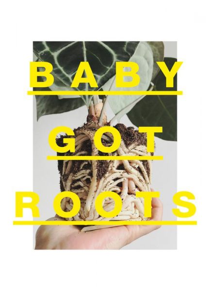 Baby Got Roots Leinwandbild