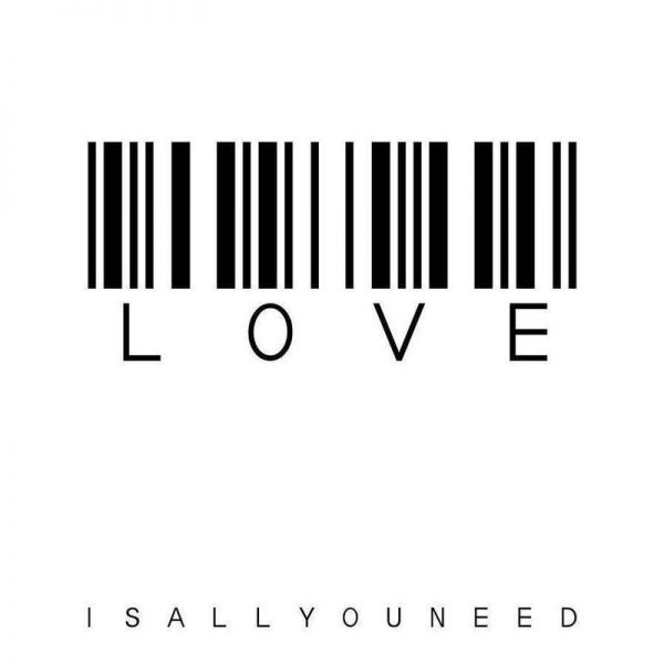 Barcode LOVE Leinwandbild Barcode LOVE Leinwandbild