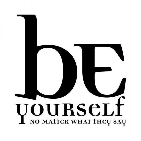Be yourself Leinwandbild Be yourself Leinwandbild