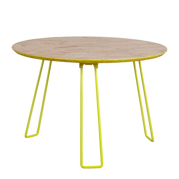 Beistelltisch Osb L - Fluor Gelb Beistelltisch Osb L - Fluor Gelb
