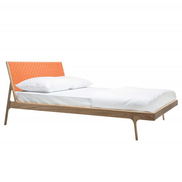 Bett Fawn II - Eiche massiv - 180 x 200cm - Eiche Hell - Apricot Bett Fawn II - Eiche massiv - 180 x 200cm - Eiche Hell - Apricot