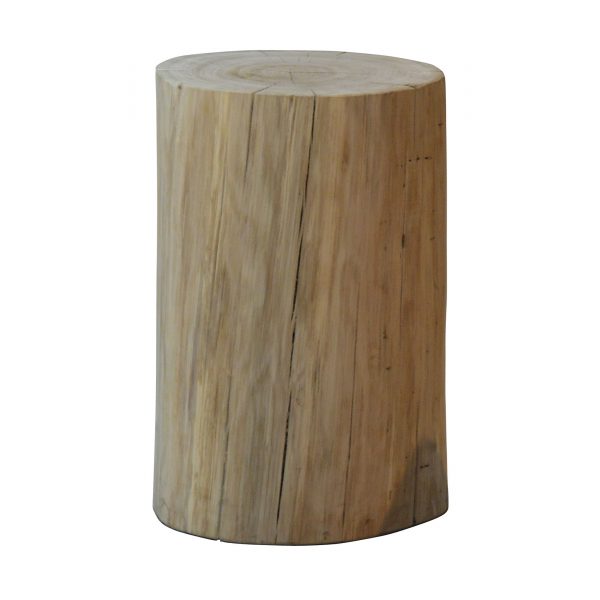 Block Hocker rund hoch Block Hocker rund hoch