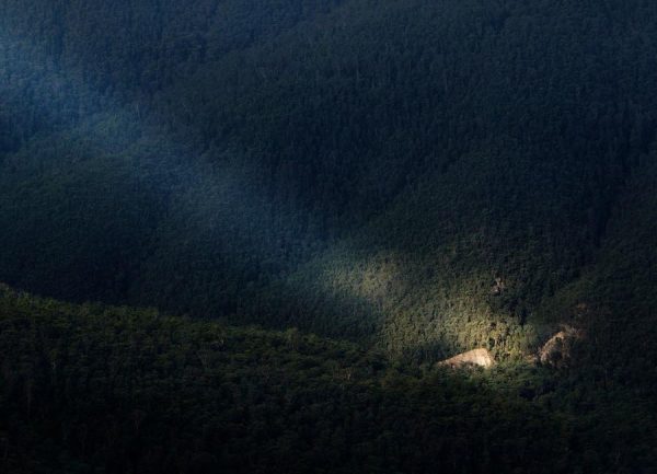 Blue Mountains Light Leinwandbild Blue Mountains Light Leinwandbild