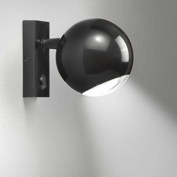 Bola LED Wandleuchte schwarz Bola LED Wandleuchte schwarz
