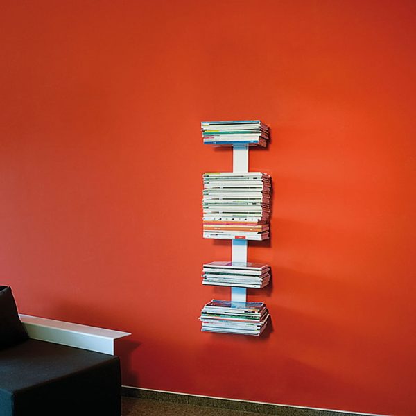Booksbaum Magazin Wandregal klein Booksbaum Magazin Wandregal klein