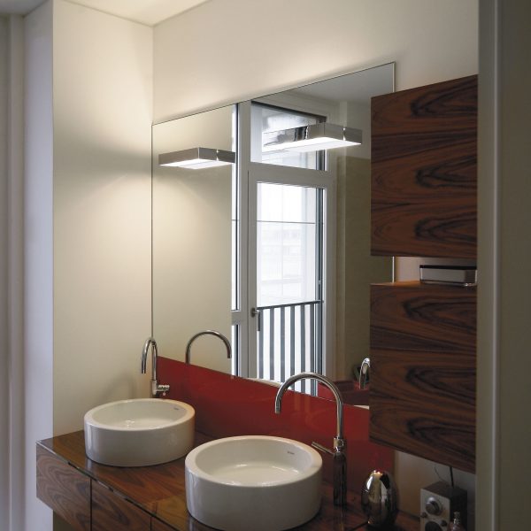 Brick 30 Wandleuchte chrom Brick 30 Wandleuchte chrom