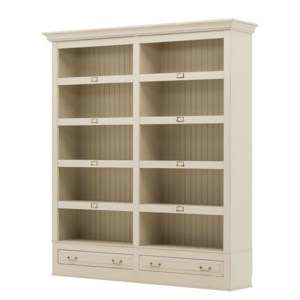 Bücherregal Azjana I - Pinie teilmassiv - Hellbeige Bücherregal Azjana I - Pinie teilmassiv - Hellbeige