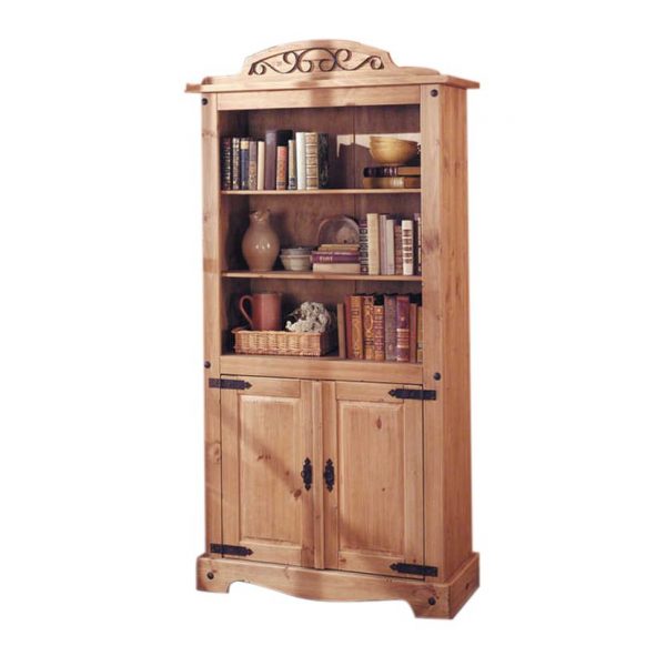 Bücherschrank Zacateca - Kiefer massiv - Antik Bücherschrank Zacateca - Kiefer massiv - Antik