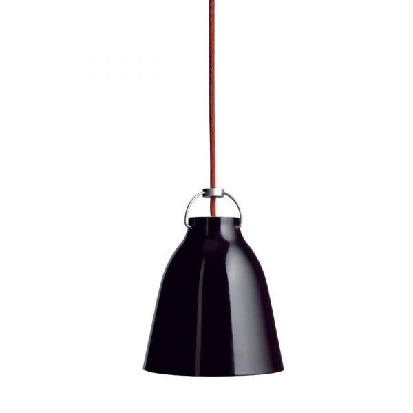 Caravaggio High Gloss Pendelleuchte P1 schwarz-rot Caravaggio High Gloss Pendelleuchte P1 schwarz-rot