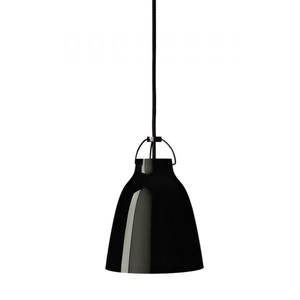 Caravaggio High Gloss Pendelleuchte P1 schwarz-schwarz Caravaggio High Gloss Pendelleuchte P1 schwarz-schwarz