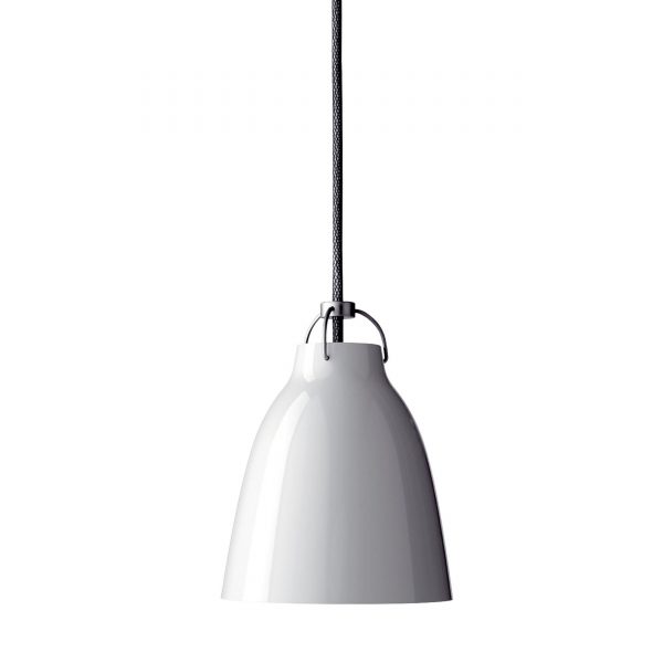 Caravaggio High Gloss Pendelleuchte P1 weiss-grau Caravaggio High Gloss Pendelleuchte P1 weiss-grau