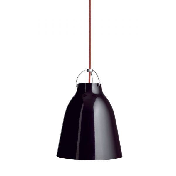 Caravaggio High Gloss Pendelleuchte P2 schwarz-rot Caravaggio High Gloss Pendelleuchte P2 schwarz-rot