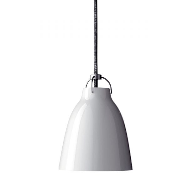 Caravaggio High Gloss Pendelleuchte P2 weiss-grau Caravaggio High Gloss Pendelleuchte P2 weiss-grau