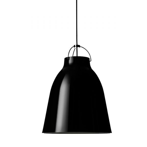 Caravaggio High Gloss Pendelleuchte P3 schwarz-schwarz Caravaggio High Gloss Pendelleuchte P3 schwarz-schwarz