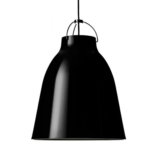Caravaggio High Gloss Pendelleuchte P4 schwarz-schwarz Caravaggio High Gloss Pendelleuchte P4 schwarz-schwarz