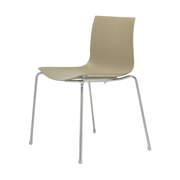 Catifa 46 Stuhl einfarbig cappucino Catifa 46 Stuhl einfarbig cappucino