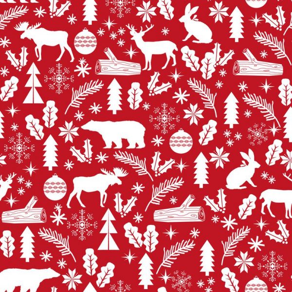Christmas Woodland Leinwandbild Christmas Woodland Leinwandbild