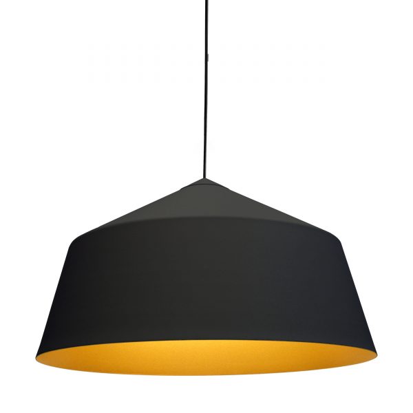 Circus Pendelleuchte L schwarz-gold Circus Pendelleuchte L schwarz-gold