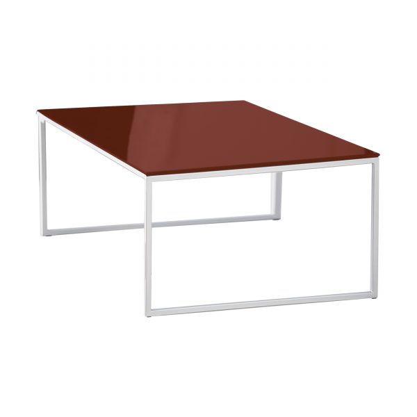 Classico 60 Beistell- und Couchtisch Gestell Stahl rot Classico 60 Beistell- und Couchtisch Gestell Stahl rot