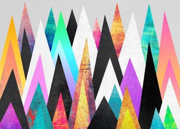 Colorful Peaks Leinwandbild Colorful Peaks Leinwandbild