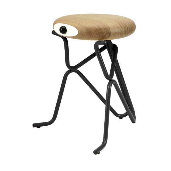 Companion Hocker Eiche schwarz Companion Hocker Eiche schwarz