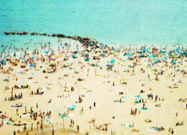 Coney Island Beach Leinwandbild Coney Island Beach Leinwandbild