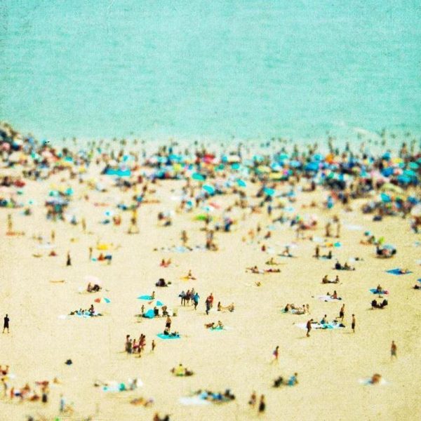 Coney Island Beach Leinwandbild Coney Island Beach Leinwandbild