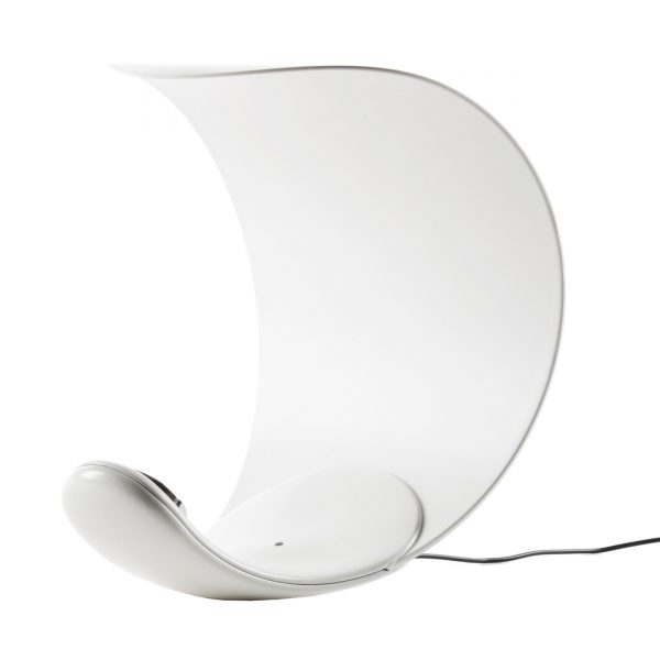 Curl LED Tischleuchte weiss-weiss Curl LED Tischleuchte weiss-weiss