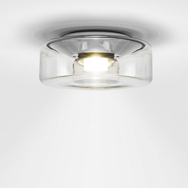Curling LED Deckenleuchte M klar Curling LED Deckenleuchte M klar