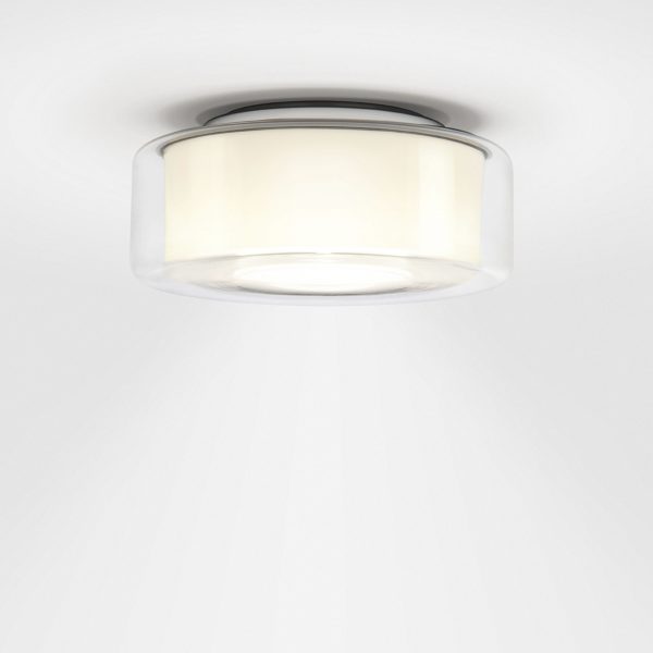 Curling LED Deckenleuchte M klar-opal Curling LED Deckenleuchte M klar-opal