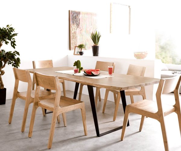 DELIFE Ausziehtisch Live-Edge 140/220x90 Akazie Natur Gestell schräg Ansteckplatten, Esstische, Baumkantenmöbel, Massivholzmöbel, Massivholz, Baumkante, Wolf Live Edge DELIFE Ausziehtisch Live-Edge 140/220x90 Akazie Natur Gestell schräg Ansteckplatten, Esstische, Baumkantenmöbel, Massivholzmöbel, Massivholz, Baumkante, Wolf Live Edge