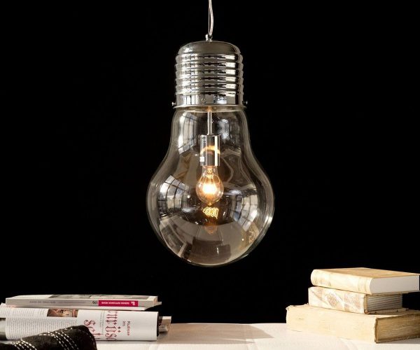 DELIFE Hängeleuchte Bulb Deluxe 30 cm Transparent Glühbirne, Hängeleuchten DELIFE Hängeleuchte Bulb Deluxe 30 cm Transparent Glühbirne, Hängeleuchten