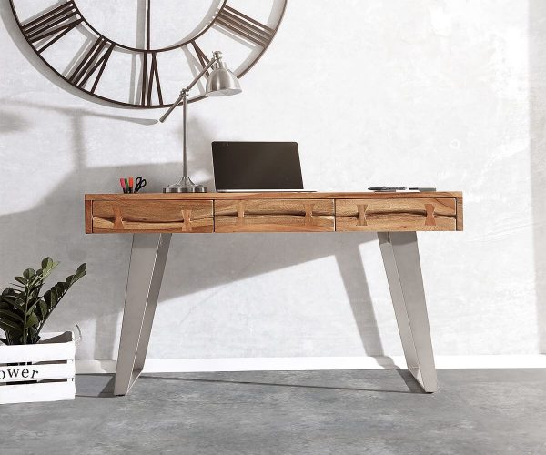DELIFE Schreibtisch Live-Edge 137 cm Akazie Natur Baumkante, Schreibtische, Baumkantenmöbel, Massivholzmöbel, Massivholz, Baumkante, Wolf Live Edge DELIFE Schreibtisch Live-Edge 137 cm Akazie Natur Baumkante, Schreibtische, Baumkantenmöbel, Massivholzmöbel, Massivholz, Baumkante, Wolf Live Edge