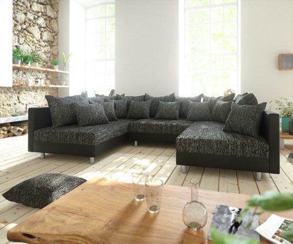 DELIFE Wohnlandschaft Clovis Schwarz Modularsofa Modulsystem, Design Wohnlandschaften, Couch Loft, Modulsofa, modular DELIFE Wohnlandschaft Clovis Schwarz Modularsofa Modulsystem, Design Wohnlandschaften, Couch Loft, Modulsofa, modular