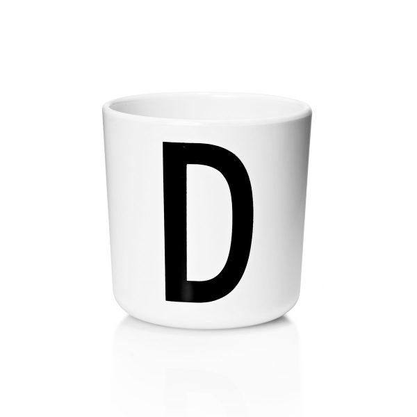 Design Letters - AJ Melamin Becher DSchwarz/WeißT:7 H:7 B:7 Design Letters - AJ Melamin Becher DSchwarz/WeißT:7 H:7 B:7