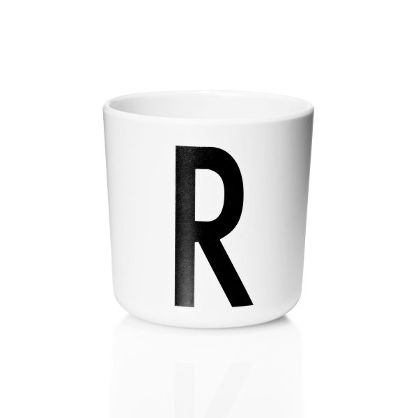 Design Letters - AJ Melamin Becher RSchwarz/WeißT:7 H:7 B:7 Design Letters - AJ Melamin Becher RSchwarz/WeißT:7 H:7 B:7